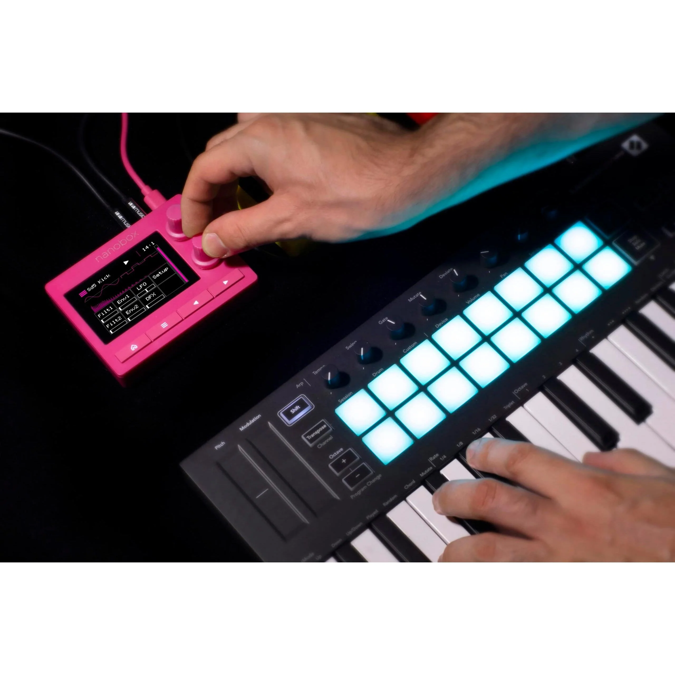 1010music Nanobox Razzmatazz Ultracompact Drum Synthesizer - Image 7