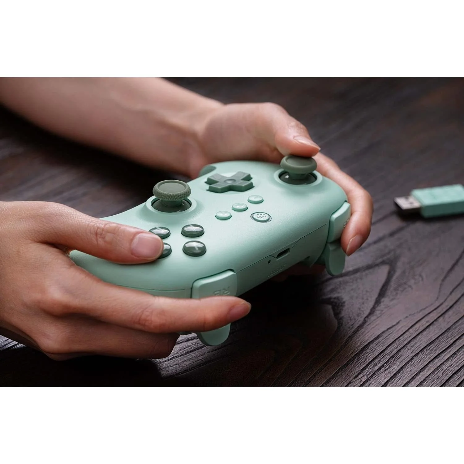 8Bitdo Ultimate C 2.4g Wireless Controller for Windows PC, Android, Steam Deck & Raspberry Pi (Field Green) - Image 4