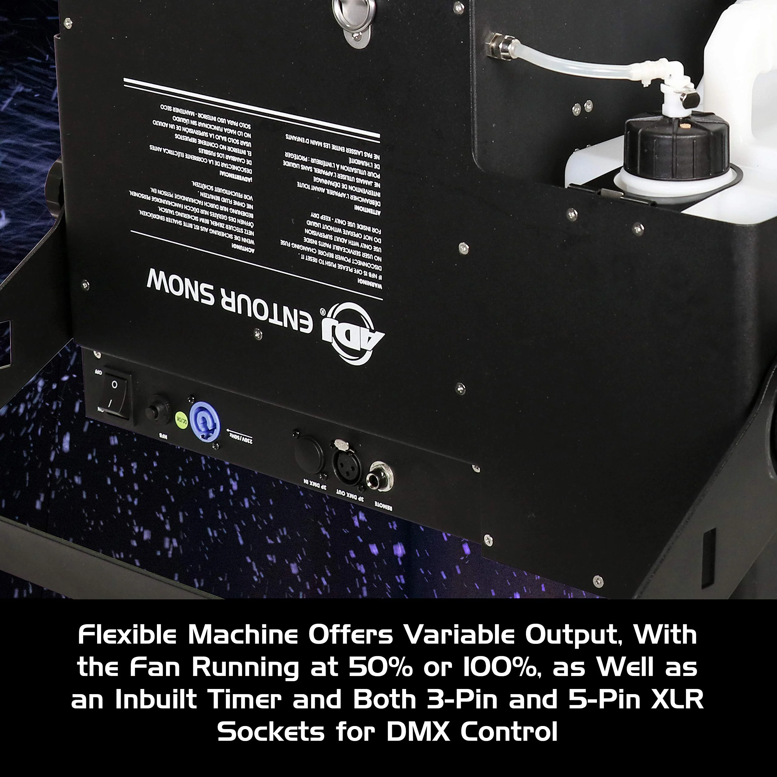 ADJ Products Entour Snow Machine, Professional High-Output Snow Machine ENT789 - Image 11