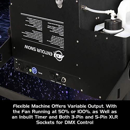 ADJ Products Entour Snow Machine, Professional High-Output Snow Machine ENT789 - Image 4