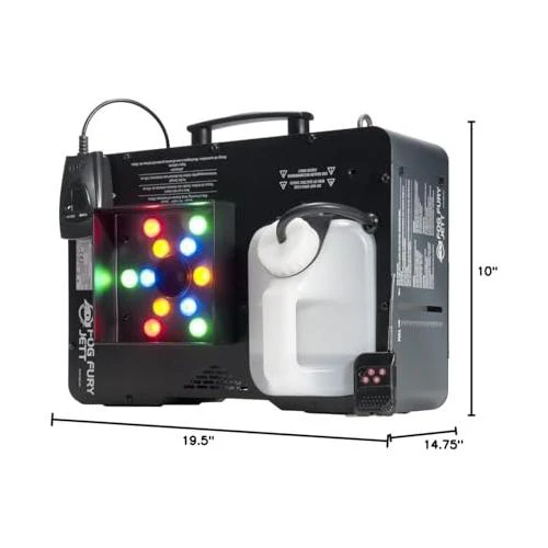 ADJ Products Fog Fury, JETT Stream COLR,12X3W RGB - Image 8