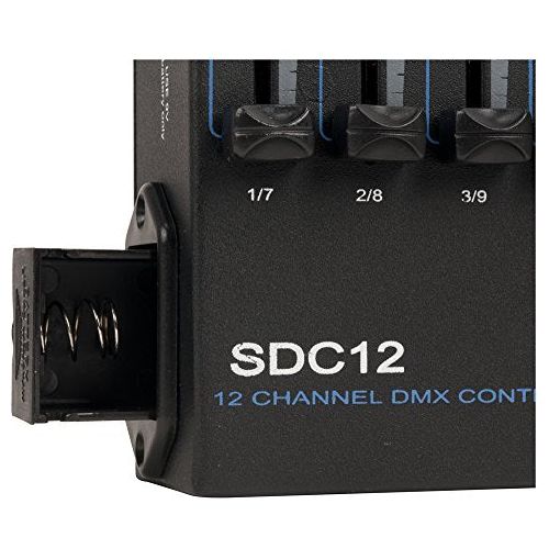 ADJ Products SDC12, 12 Channel Basic DMX Controller, Easily Fade and Dim Multiple Lights - Image 3