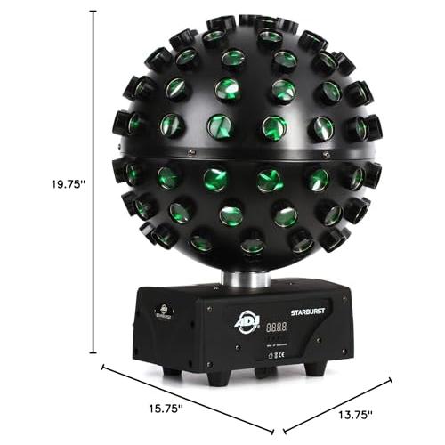 ADJ Products, Startec Series Starburst, Rotating LED Sphere for DJ Light Shows STA962 - Image 3