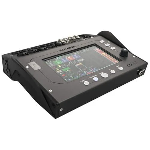 Allen & Heath AH-CQ-12T Ultra-Compact 12in / 8out Digital Mixer Bundle w/ 2-Pack Pig Hog Mic Cable, Power Cable & Liquid Audio Polishing Cloth - Image 2