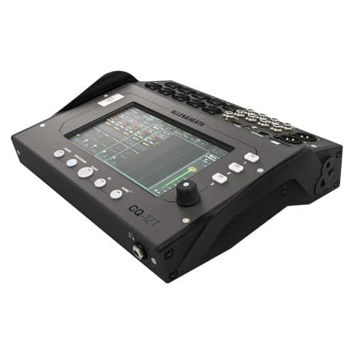 Allen & Heath AH-CQ-12T Ultra-Compact 12in / 8out Digital Mixer Bundle w/ 2-Pack Pig Hog Mic Cable, Power Cable & Liquid Audio Polishing Cloth - Image 3