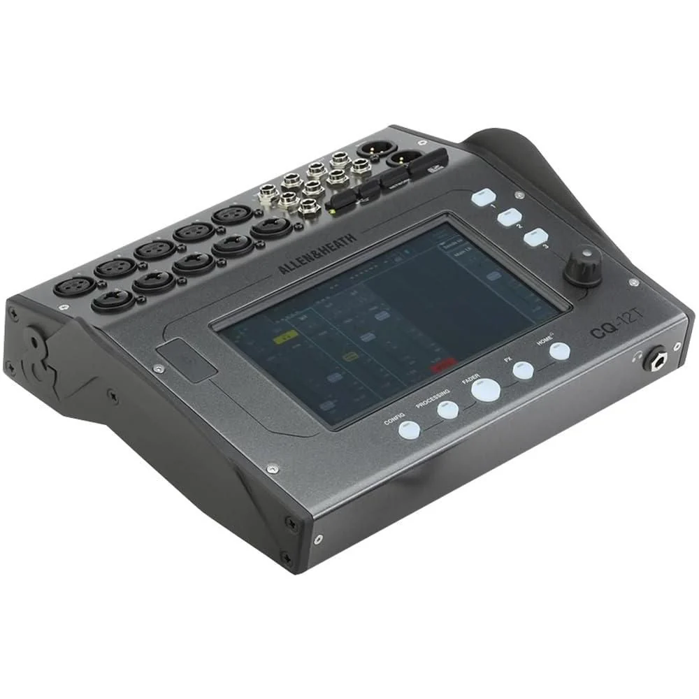 Allen & Heath CQ-12T Ultra-Compact 12in / 8out Digital Mixer Bundle with Allen & Heath CQ-12T Soft Case and Liquid Audio Polishing Cloth - Image 6