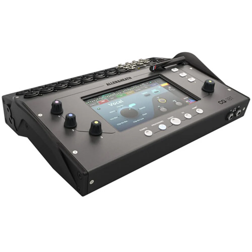 Allen & Heath CQ-18T Ultra-Compact 18in / 8out Digital Mixer with Wi-Fi Bundle with Allen & Heath CQ-18T Soft Case and Liquid Audio Polishing Cloth - Image 5
