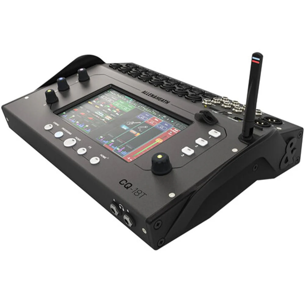 Allen & Heath CQ-18T Ultra-Compact 18in / 8out Digital Mixer with Wi-Fi Bundle with Allen & Heath CQ-18T Soft Case and Liquid Audio Polishing Cloth - Image 7
