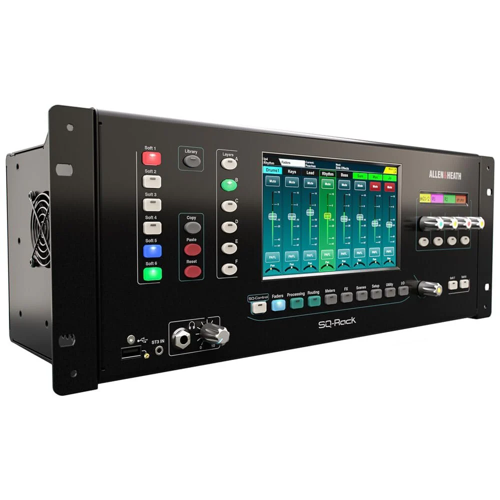 Allen & Heath SQ-Rack 48 Channel/36 Bus Digital Rackmount Mixer - Image 2