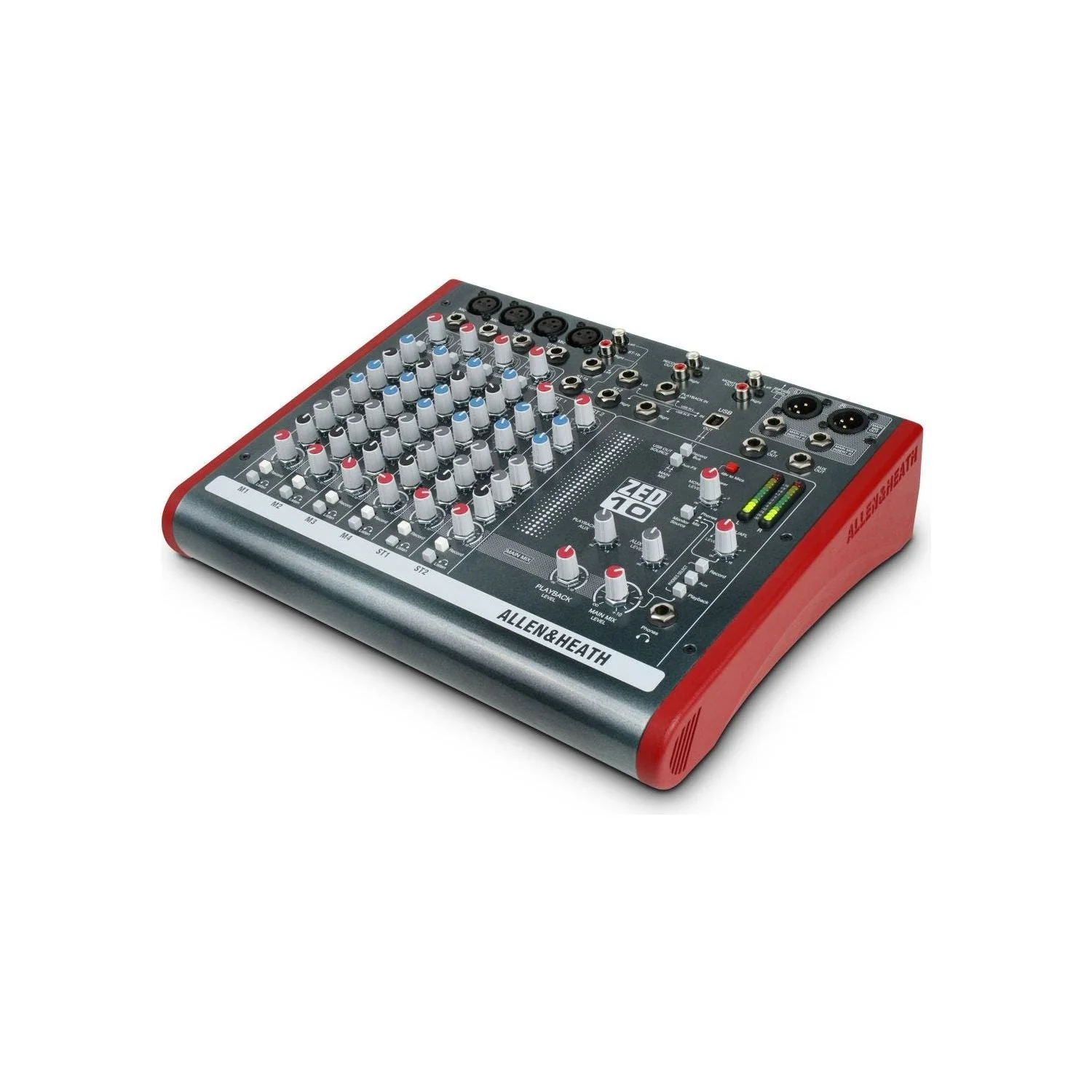 Allen & Heath ZED-10 - Touring Quality Audio Mixer with 2 Mic/Line, 2 Mic/Line/DI, 3 Stereo Line and USB I/O (AH-ZED-10),Black and Red - Image 4