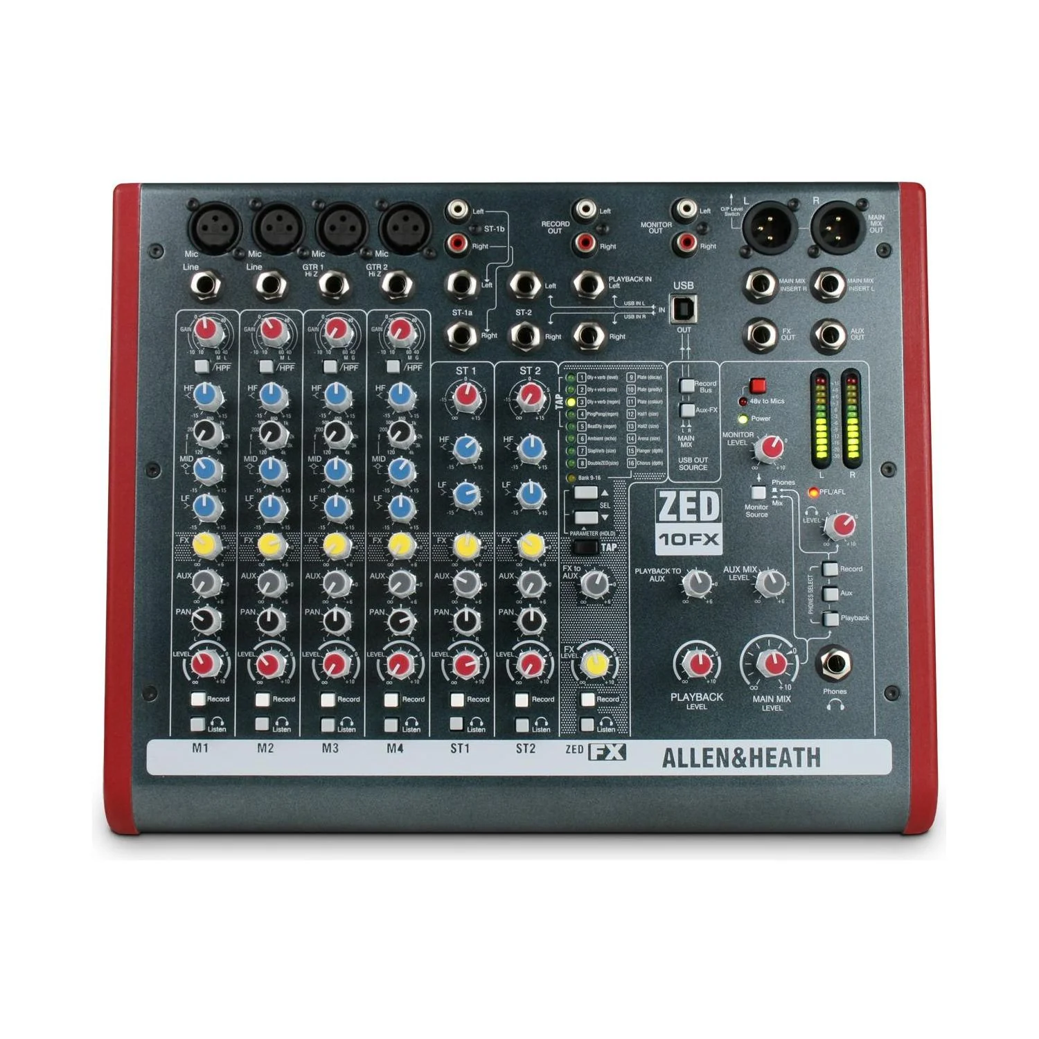 Allen & Heath AH-ZED-10FX Multi-Purpose Miniature Mixer - Image 2