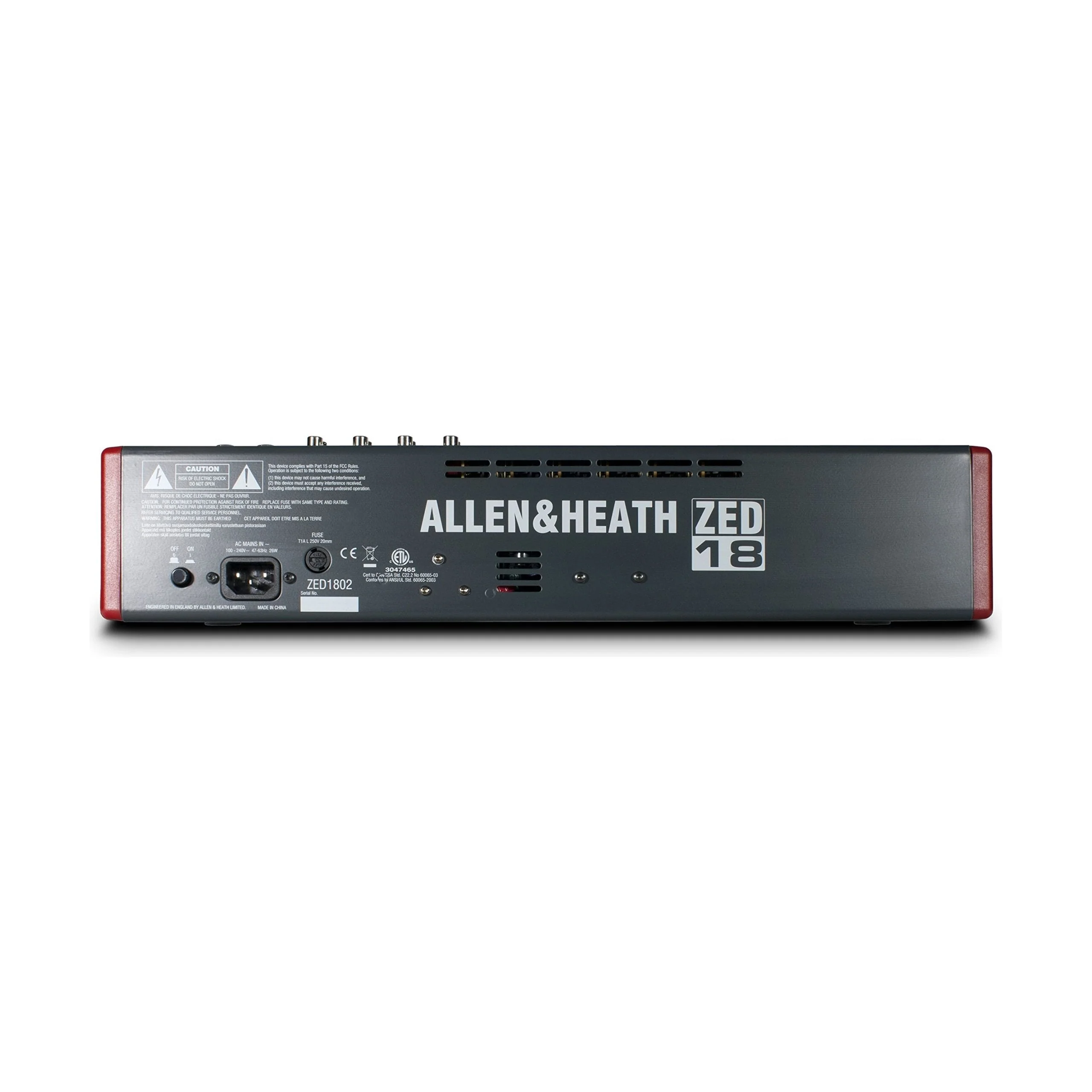 Allen & Heath ZED-22FX Multipurpose 22-Channel Mixer with FX for Live Sound and Recording - Image 14