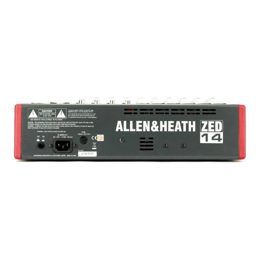 Allen & Heath ZED-22FX Multipurpose 22-Channel Mixer with FX for Live Sound and Recording - Image 15