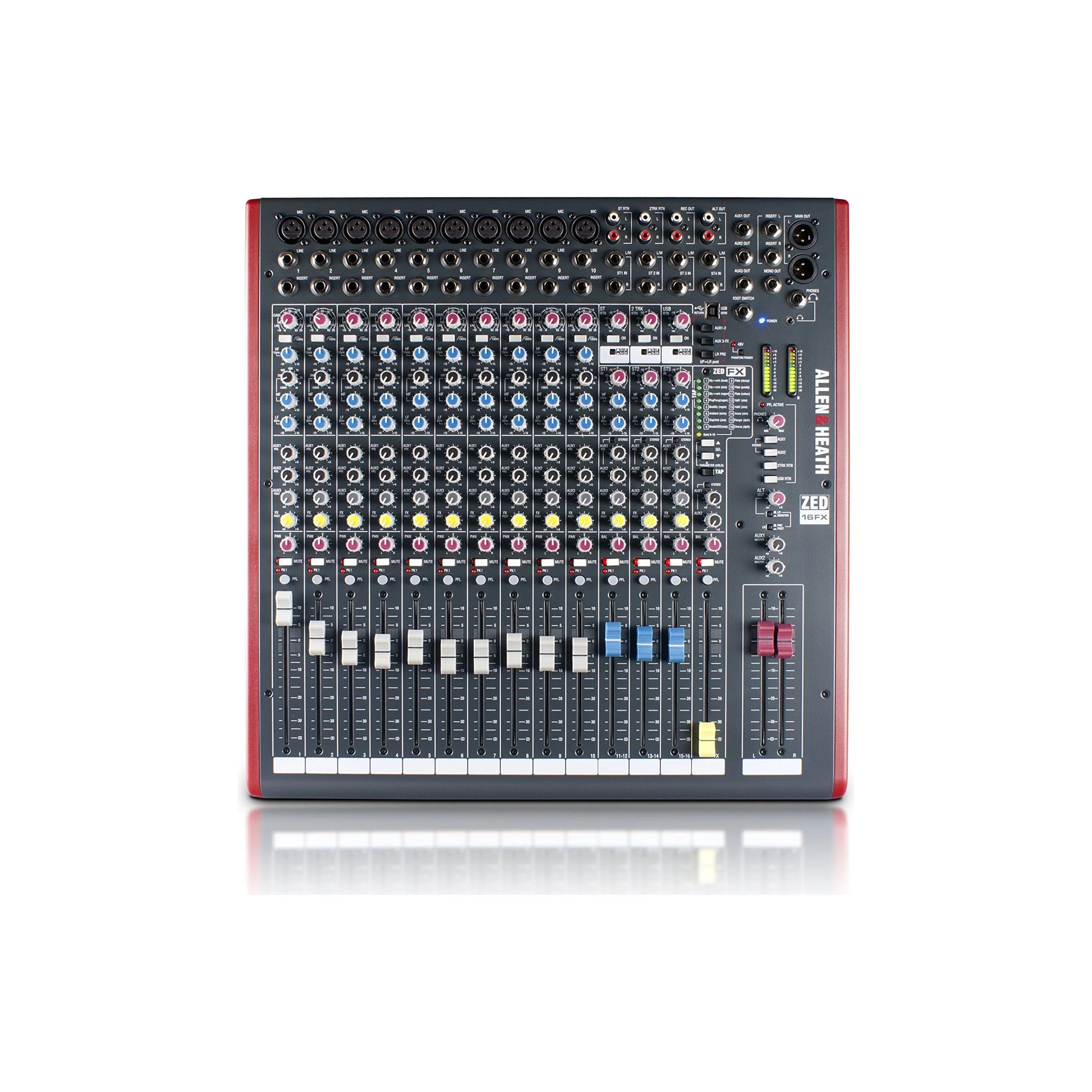 Allen & Heath ZED-22FX Multipurpose 22-Channel Mixer with FX for Live Sound and Recording - Image 17