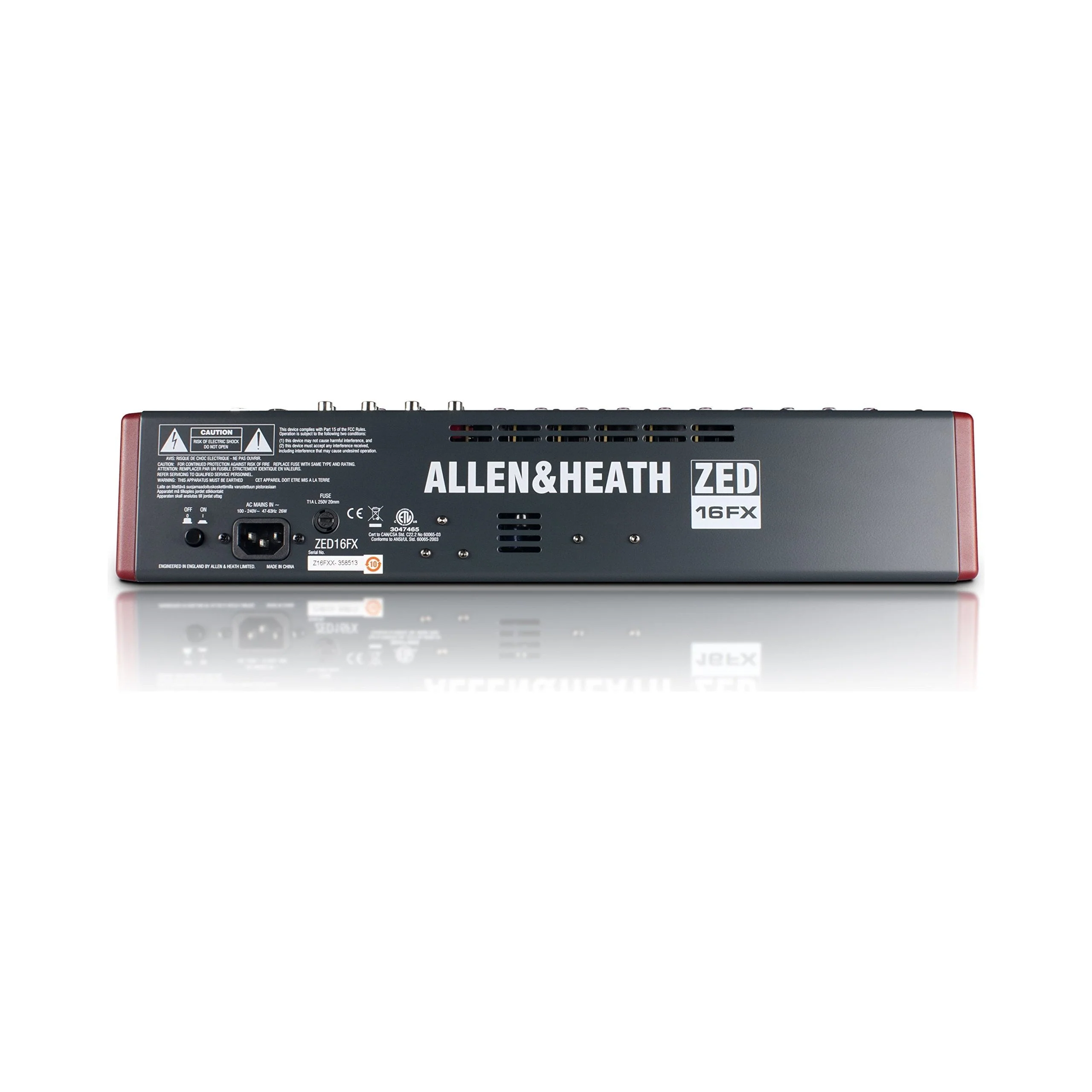 Allen & Heath ZED-22FX Multipurpose 22-Channel Mixer with FX for Live Sound and Recording - Image 21