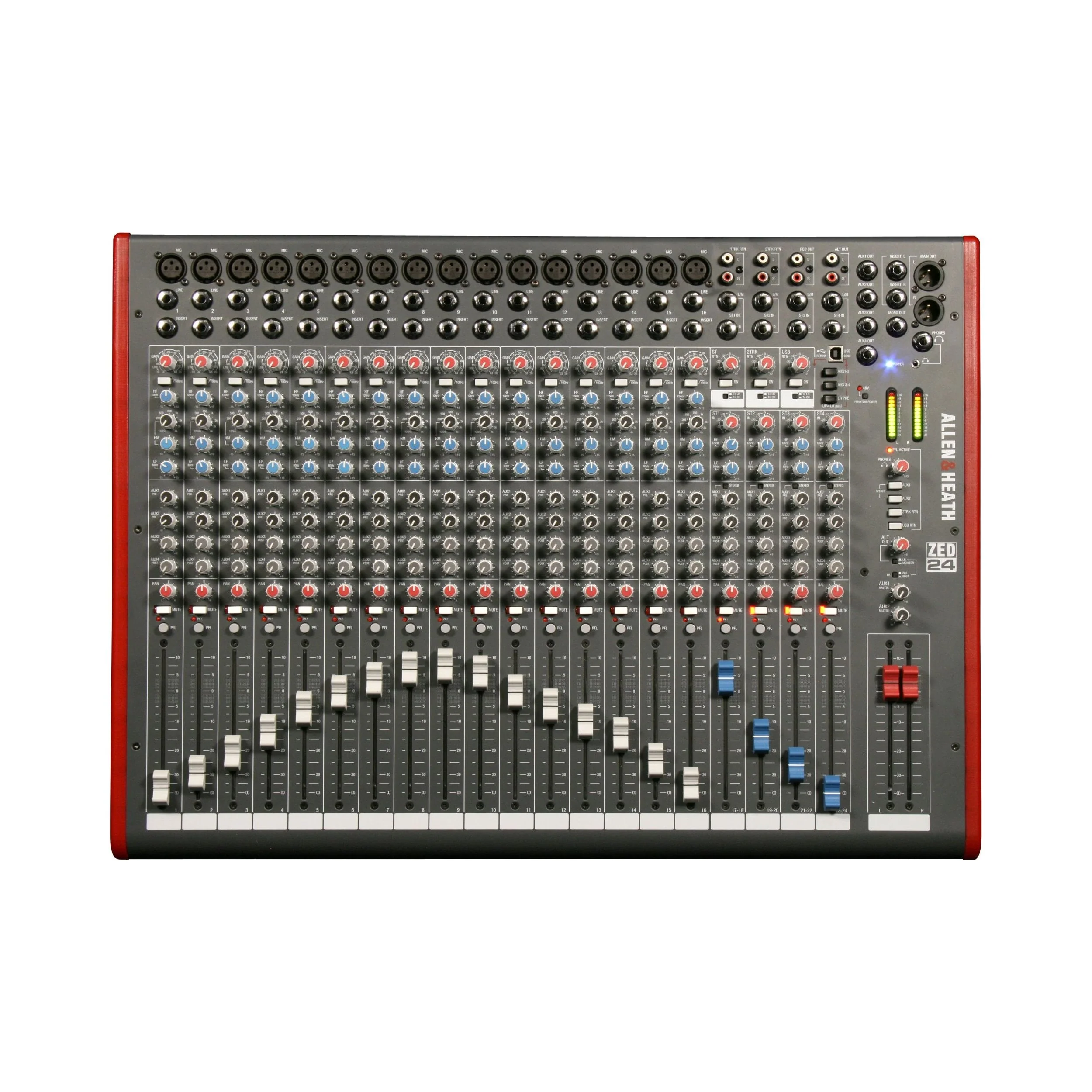 Allen & Heath ZED-22FX Multipurpose 22-Channel Mixer with FX for Live Sound and Recording - Image 6