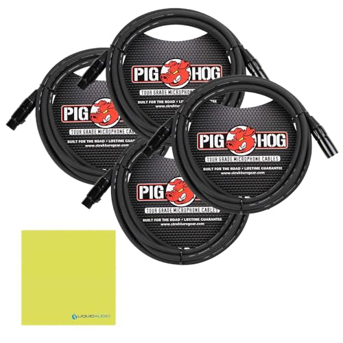 Allen & Heath ZED-18 Multipurpose Mixer for Live Sound and Recording Bundle w/ 4-Pack Pig Hog PHM10 8mm Mic Cable and Liquid Audio Polishing Cloth - Image 2