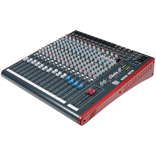 Allen & Heath ZED-18 Multipurpose Mixer for Live Sound and Recording Bundle w/ 4-Pack Pig Hog PHM10 8mm Mic Cable and Liquid Audio Polishing Cloth - Image 5