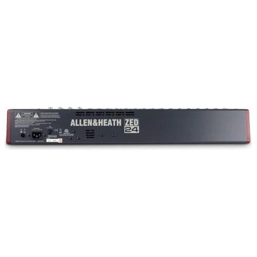 Allen & Heath Zed-24 Multipurpose Mixer Bundle w/ 16-Pack Pig Hog PHM15 8mm Mic Cable and Liquid Audio Polishing Cloth - Image 6