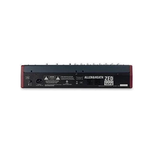 Allen & Heath ZED60-14FX Compact Live and Studio Mixer with Digital FX and USB Port - Image 6