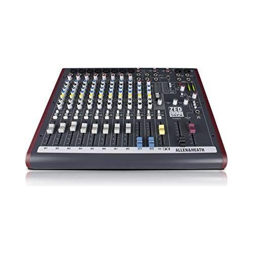 Allen & Heath ZED60-14FX Compact Live and Studio Mixer with Digital FX and USB Port - Image 7