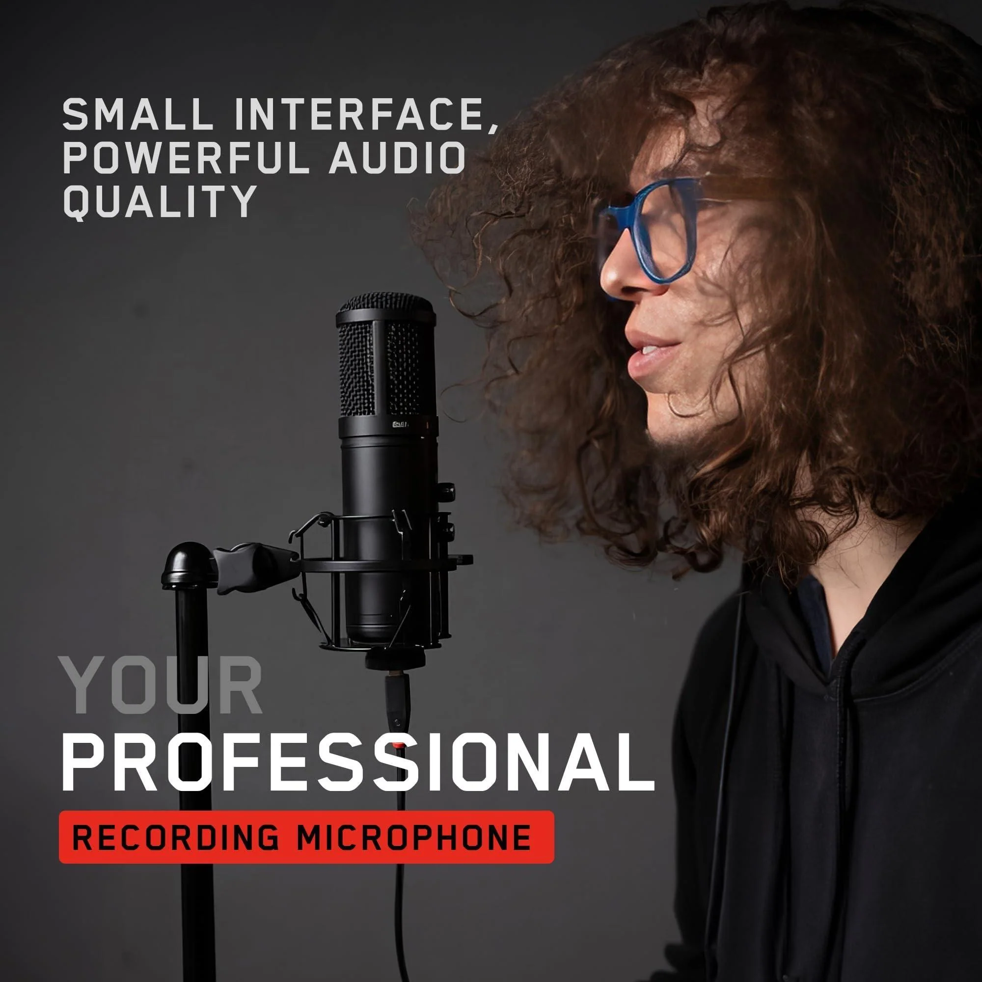 Antelope Audio Axino Synergy Core, Podcast Microphone, All-in-One Large Diaphragm USB Vocal Microphone with Onboard Emulations and Effects, Condenser Mic + Audio Interface - Image 7