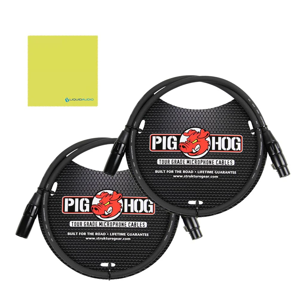 ART CLEANBox Pro Dual Channel Level Converter Bundle with 2x 3ft Pig Hog 8mm XLR Mic Cables & Polishing Cloth – Converts Between Consumer & Pro Line Levels, Balanced & Unbalanced Signals - Image 6
