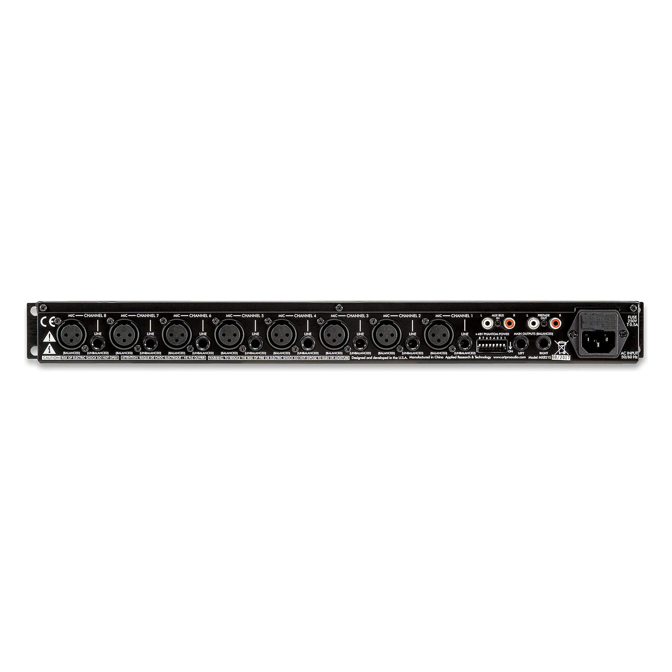 ART MX821S 8-Channel Personal Mixer Stereo - Image 3
