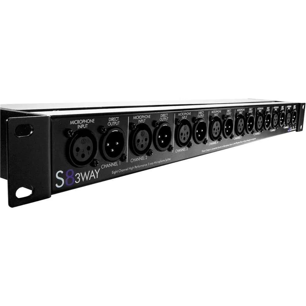 ART S8-3Way Eight Channel Three-Way Mic Splitter - Image 3