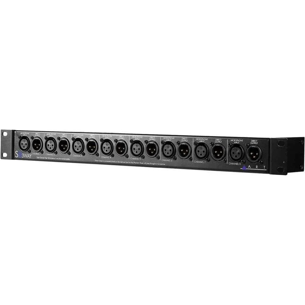 ART S8-3Way Eight Channel Three-Way Mic Splitter - Image 4