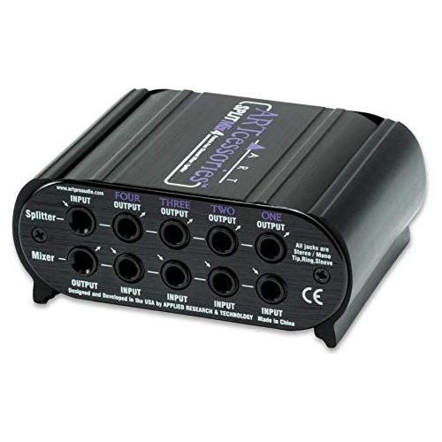 ART SPLITMix4 - 4-Channel 1/4" Stereo Input Passive Splitter / Mixer - Image 2
