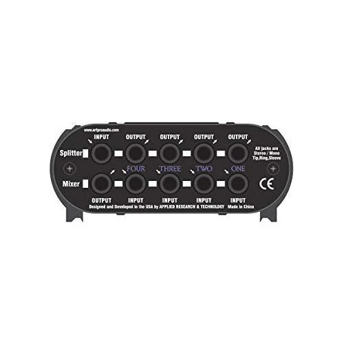 ART SPLITMix4 - 4-Channel 1/4" Stereo Input Passive Splitter / Mixer - Image 4