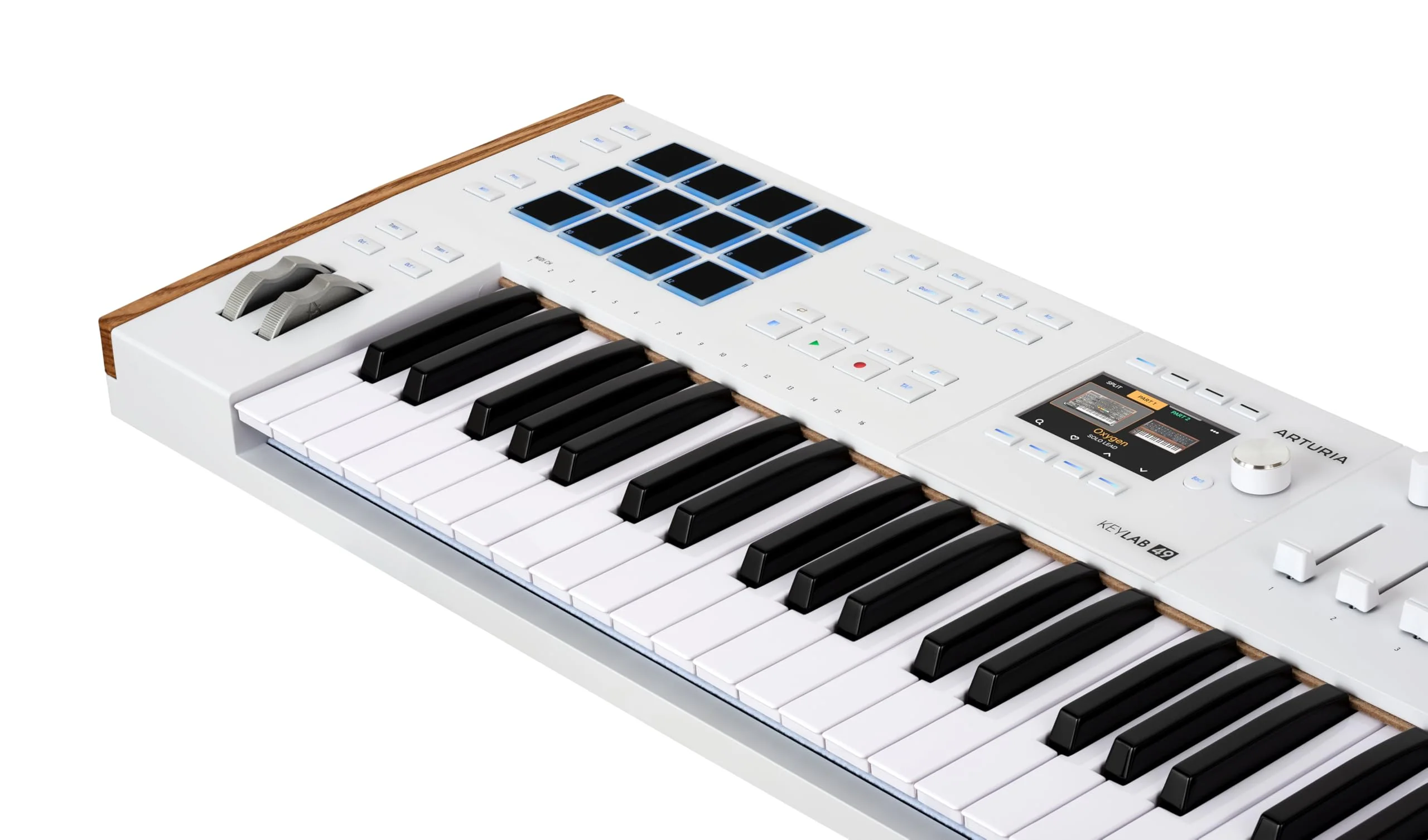 Arturia KeyLab 49 mk3 White — 49 Key USB MIDI Keyboard Controller with Analog Lab Pro Software Included - Image 3