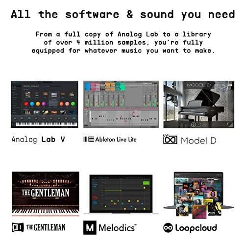 Arturia KeyLab Essential 3-49 Key USB MIDI Keyboard Controller with Analog Lab V Software Included - Image 4