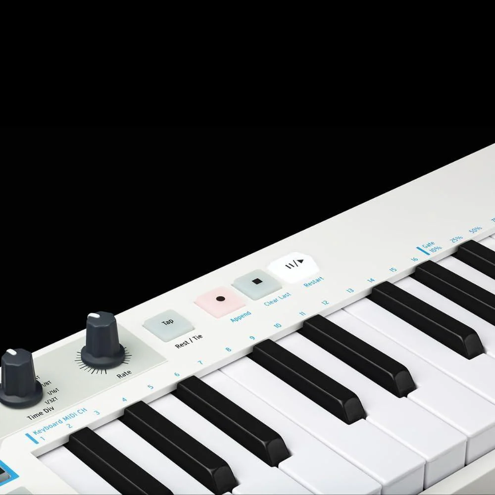 Arturia KeyStep 32-Key Controller & Sequencer Bundle w/Pig Hog 4-Pack Mono Patch Cables & Liquid Audio Polishing Cloth - Image 5