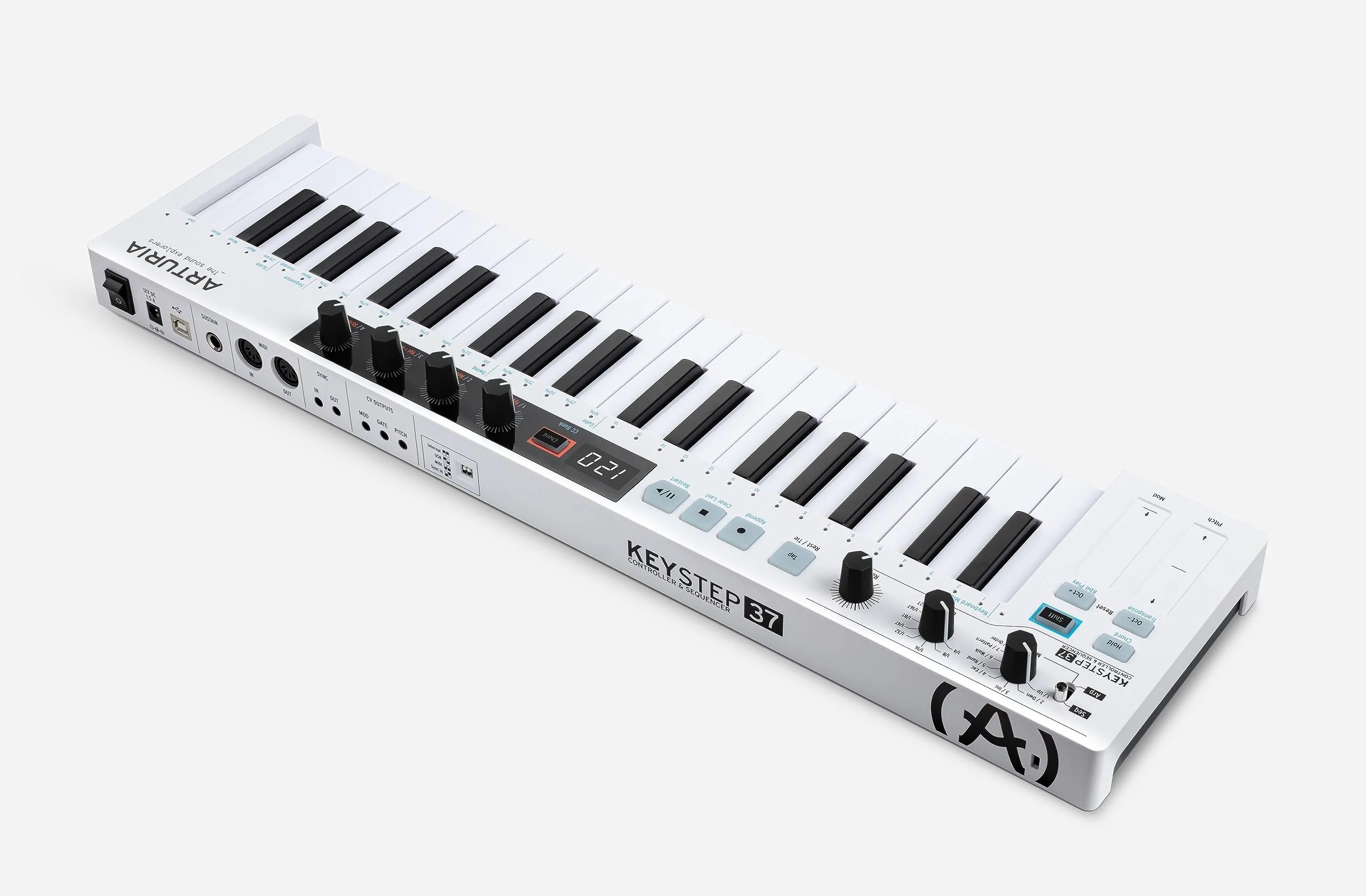 Arturia KeyStep 37 Controller & Sequencer USB/MIDI/CV Keyboard Controller - Image 4