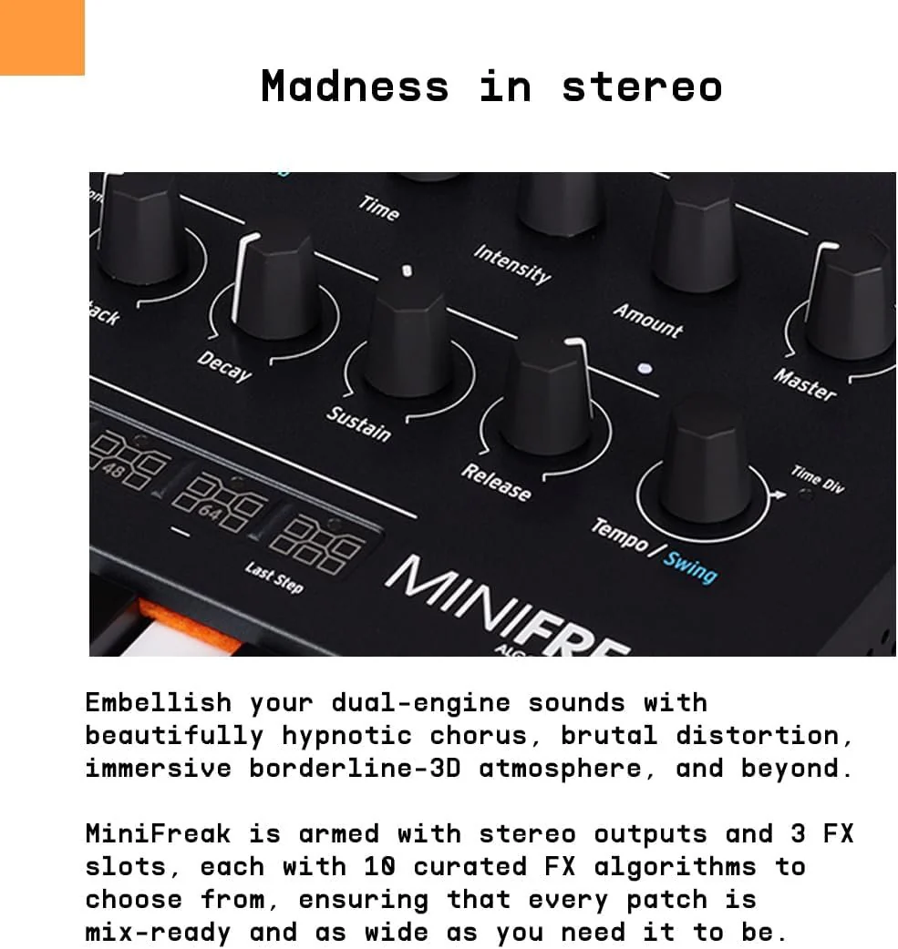 Arturia MiniFreak 6-Voice Spontaneous Algorithmic Synthesizer - Image 5