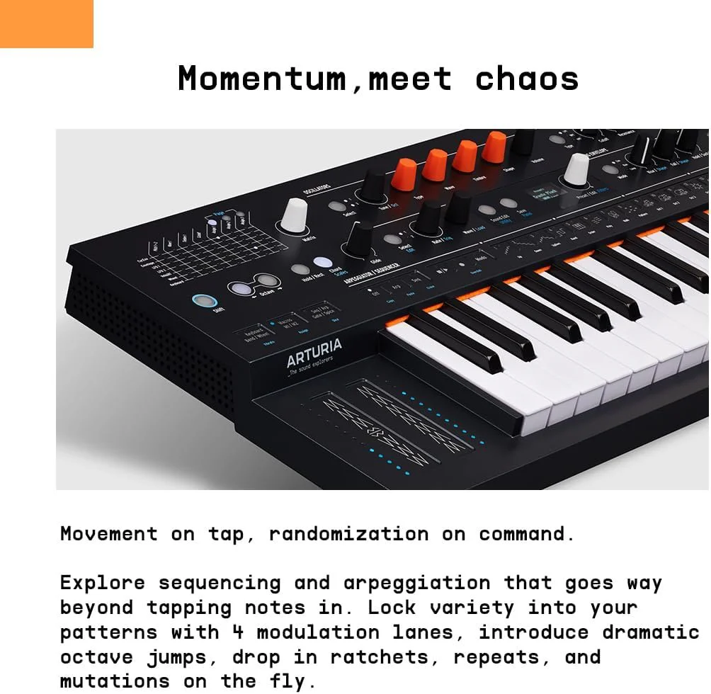 Arturia MiniFreak 6-Voice Spontaneous Algorithmic Synthesizer - Image 9