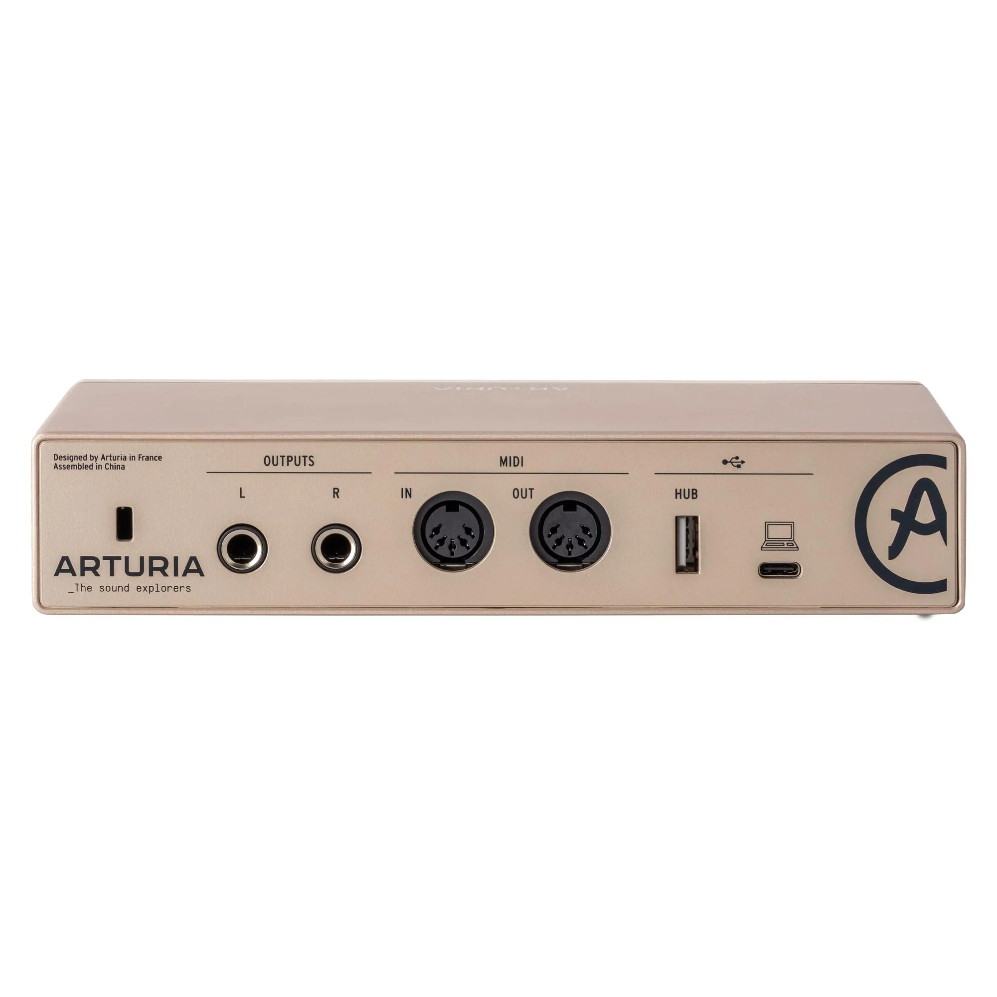 Arturia MiniFuse USB-C Audio Interface (Champagne, MiniFuse 4) - Image 8
