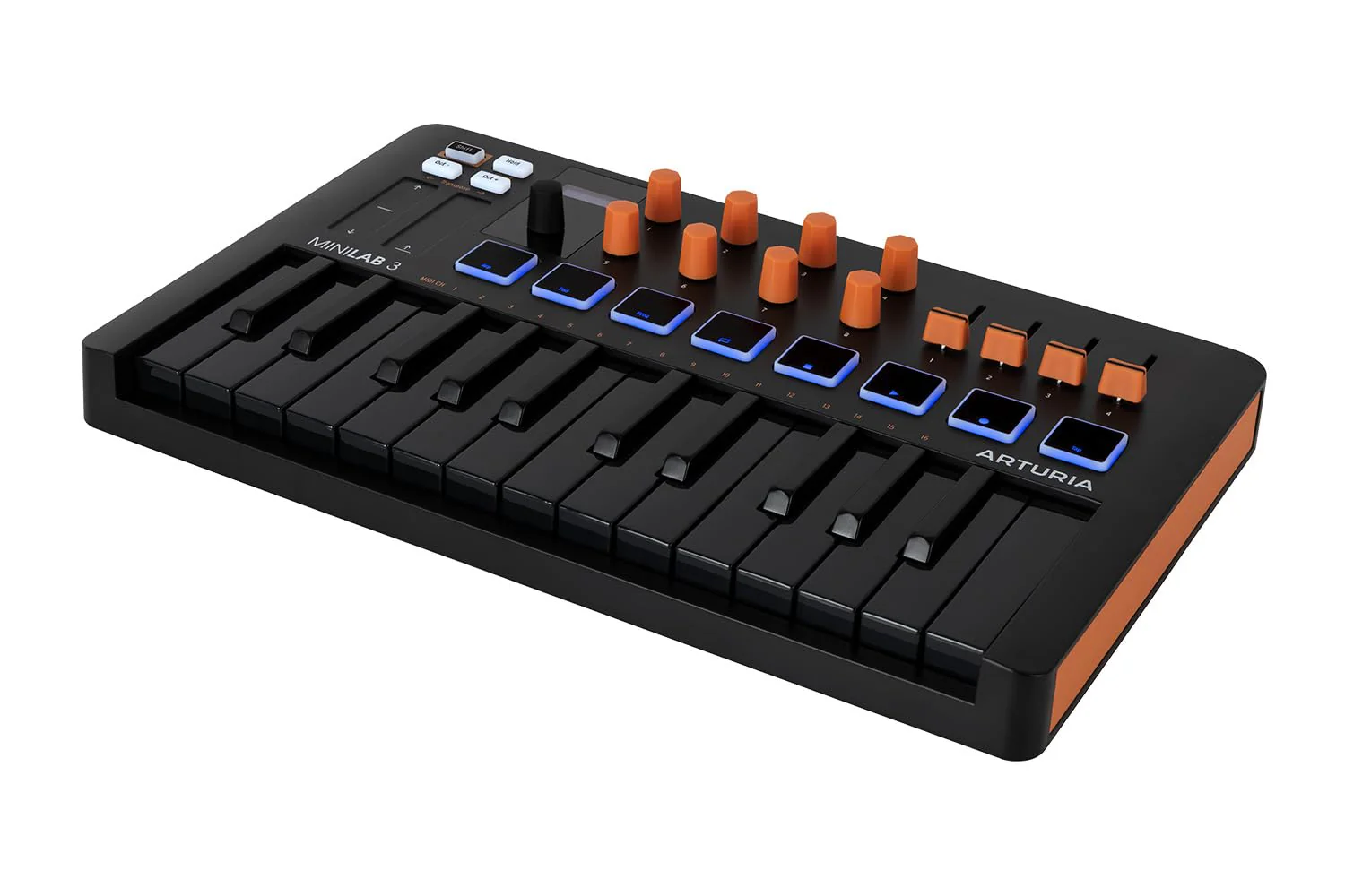 Arturia MiniLab 3 25 Slim-key Controller - Orange - Image 10
