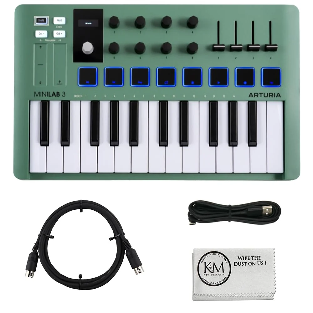 Arturia MiniLab 3 — Limited Edition Mint Green - Image 13