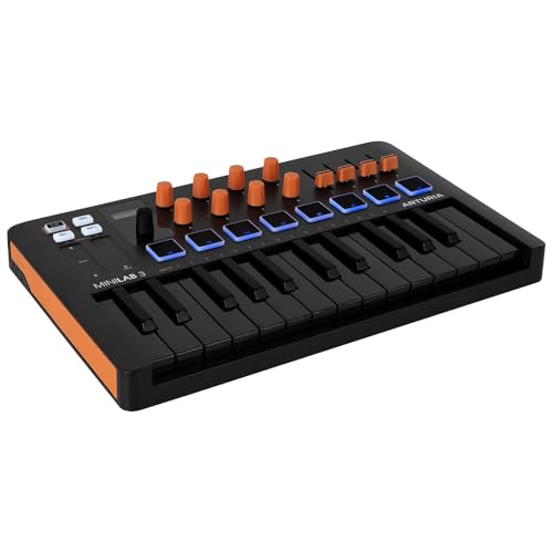 Arturia MiniLab 3 Portable MIDI Keyboard Controller Bundle & Polishing Cloth - Image 4