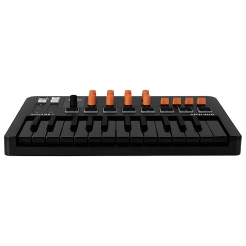 Arturia MiniLab 3 Portable MIDI Keyboard Controller Bundle & Polishing Cloth - Image 5