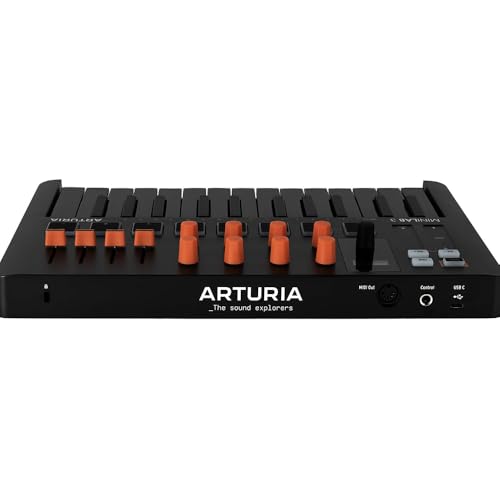 Arturia MiniLab 3 Portable MIDI Keyboard Controller Bundle & Polishing Cloth - Image 6