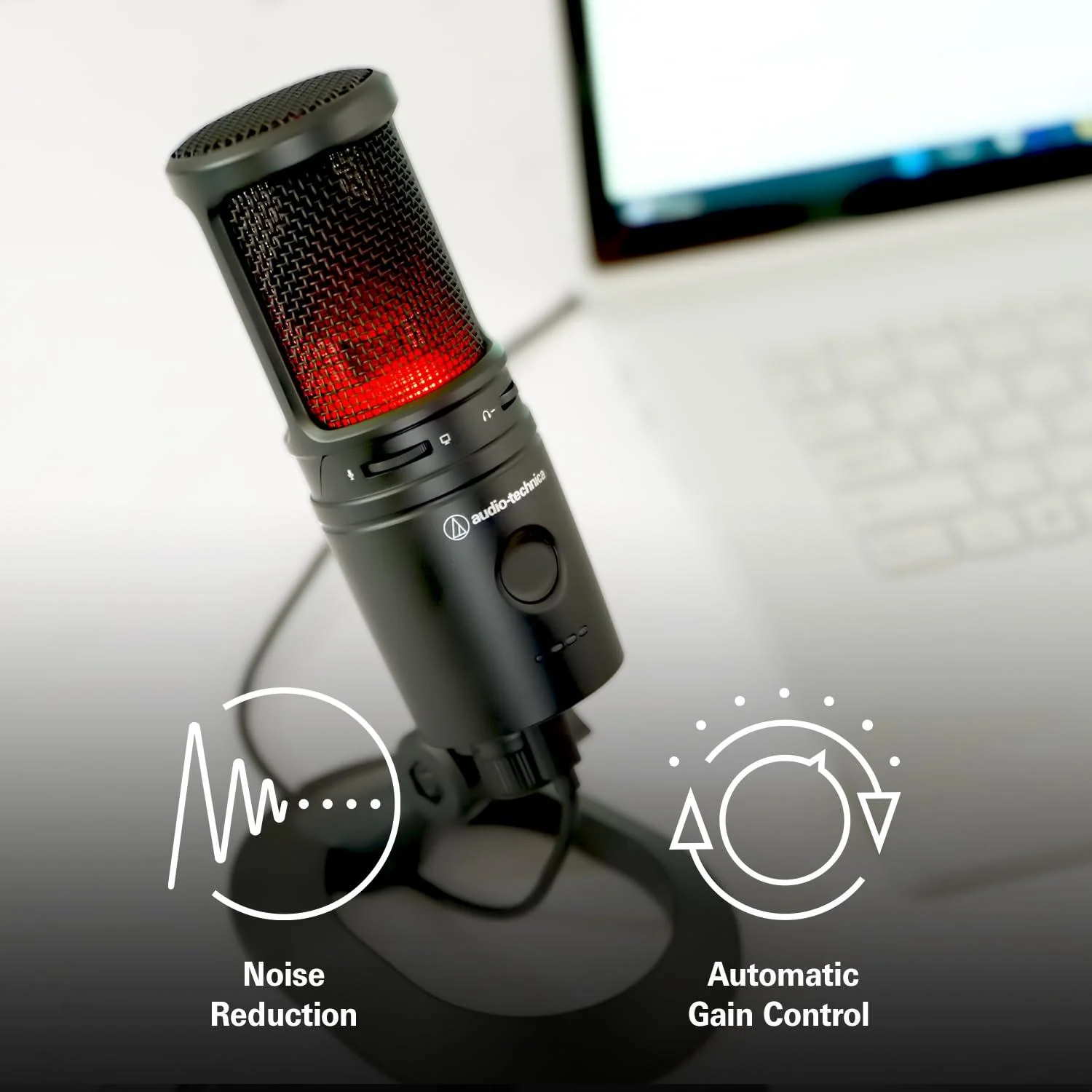 Audio Technica AT2020USBXP USB Condenser Mic, with DSP,Black - Image 5