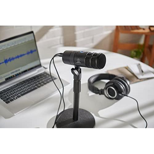 Audio-Technica AT2040USB Dynamic USB Microphone, Black - Image 4