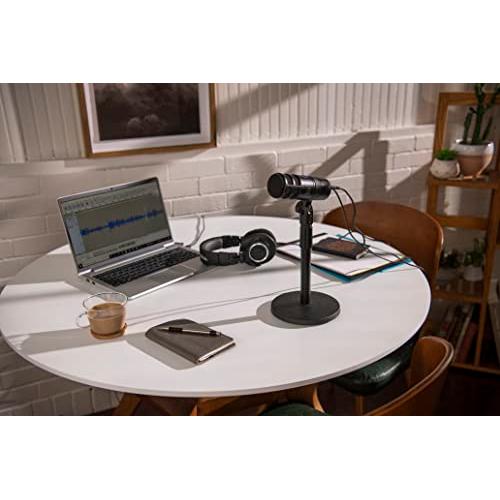 Audio-Technica AT2040USB Dynamic USB Microphone, Black - Image 5