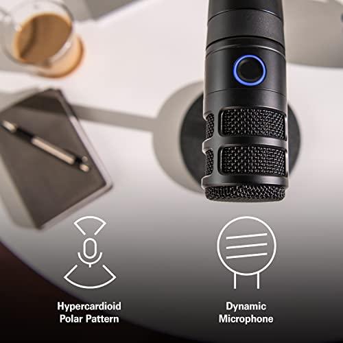Audio-Technica AT2040USB Dynamic USB Microphone, Black - Image 7