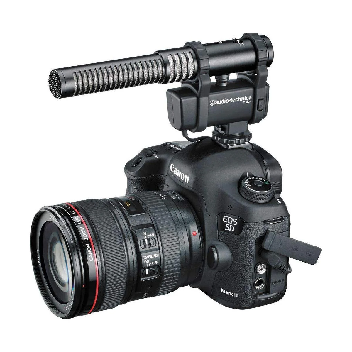 Audio-Technica AT8024 Stereo/Mono Camera-Mount Microphone - Image 5