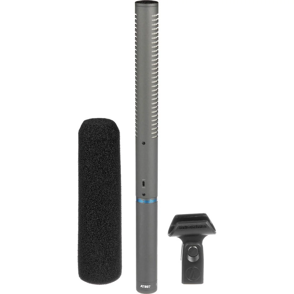 Audio-Technica AT897 Line/Gradient Shotgun Condenser Microphone Black - Image 10